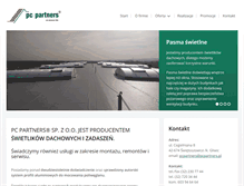Tablet Screenshot of pcpartners.pl